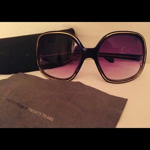 Oliver Peoples Talya Oversize - Blue Gold Gradient